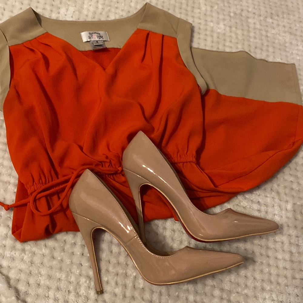 Orange Tangy dress! *Shoes NOT included